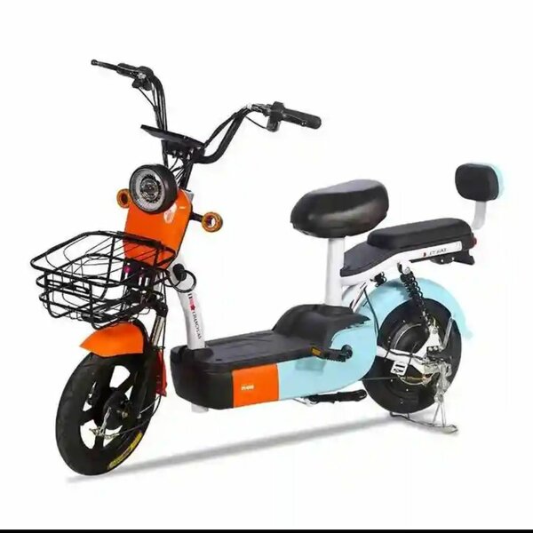 Vélo électrique urbain coloré