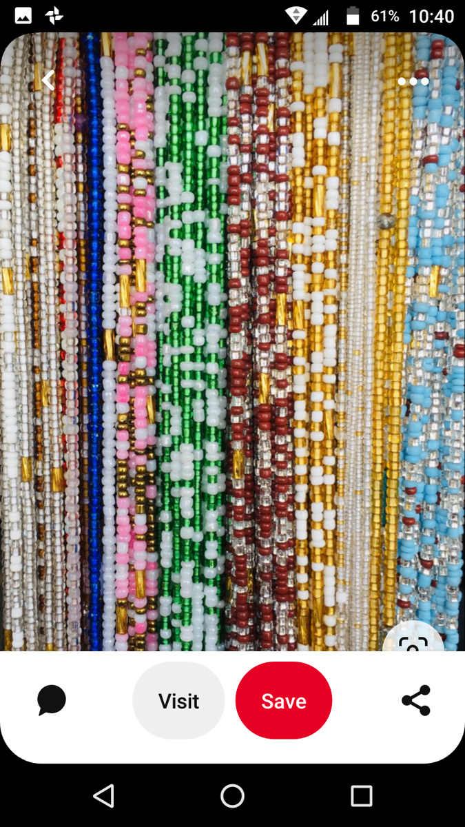 Original grass beads