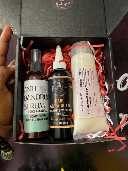 Hair breakage & dandruff combo