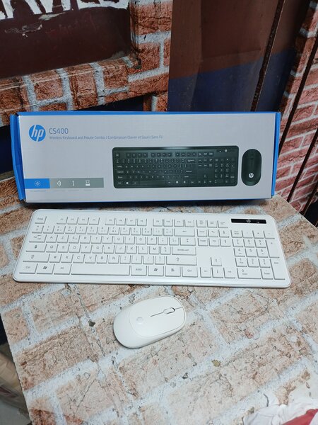 Complet clavier et souris sans fil hp