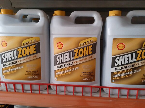 Shellzone Coolants (Dex cool & Multi Vehicles)