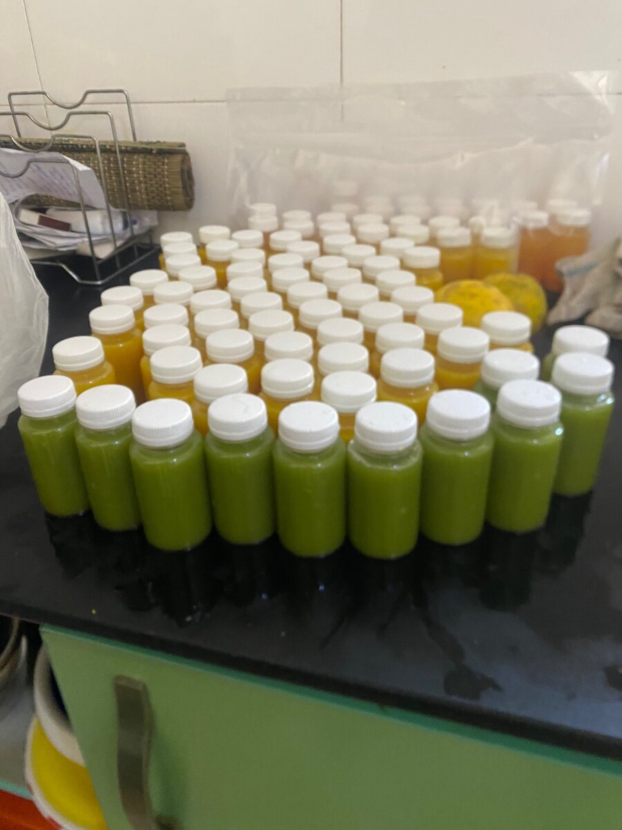 Vitalglow ginger shots