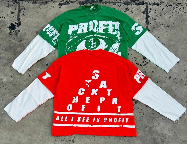 T-shirts manches longues "Profit"