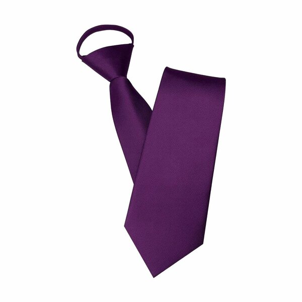 Cravate en soie violet homme