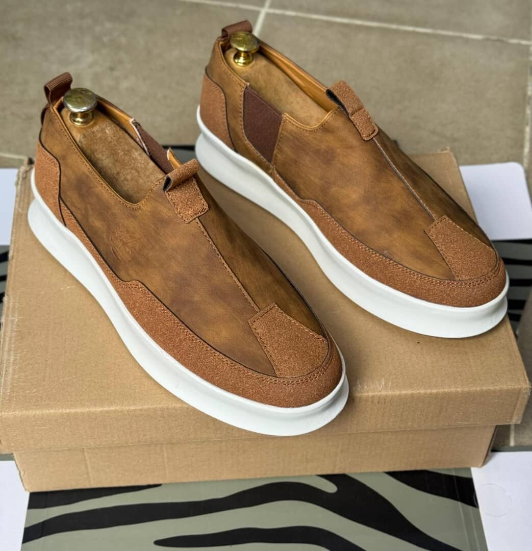 Mocassins en cuir élégants