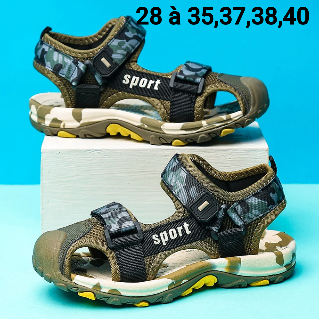 Sandales sport enfant réglables