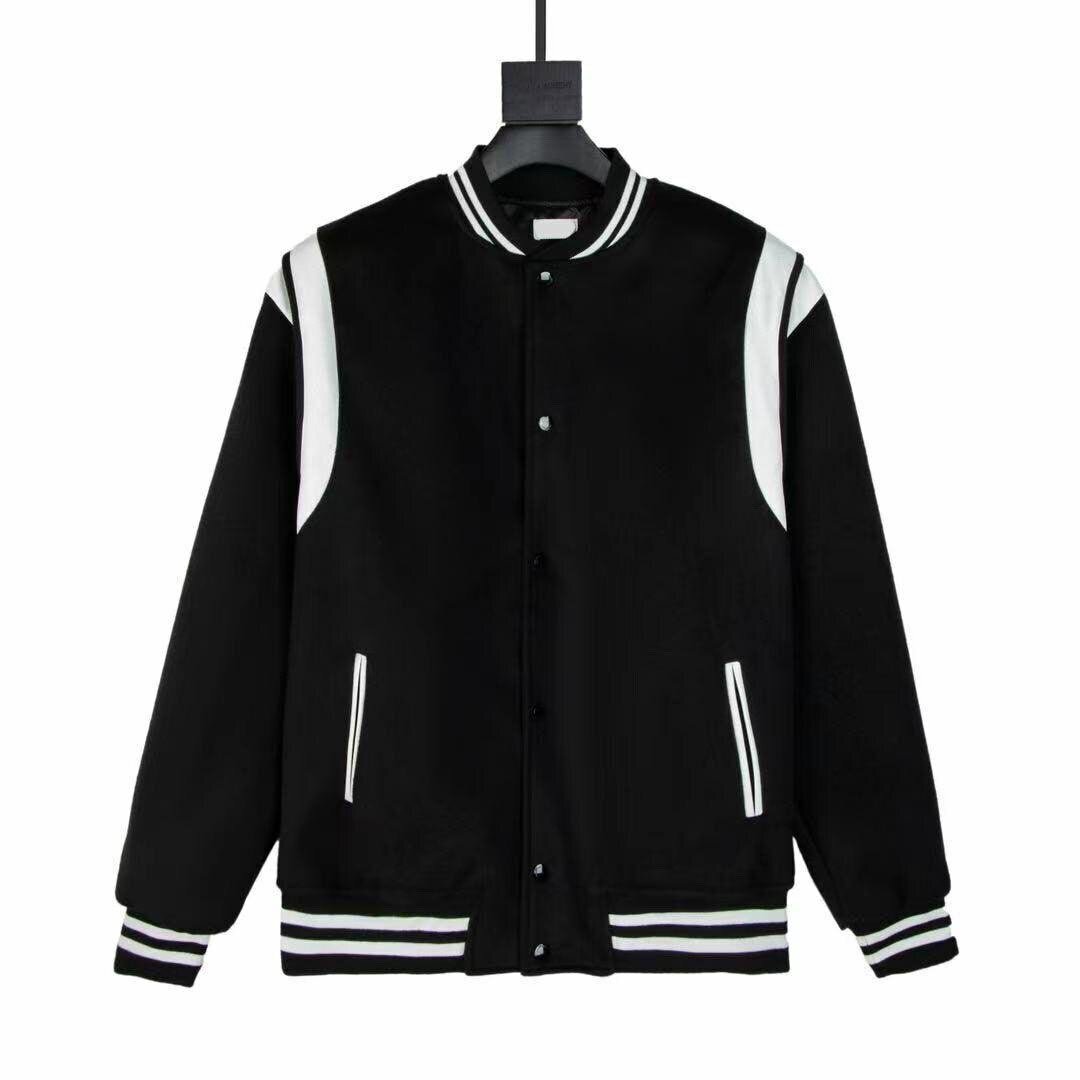 Veste Varsity Noir et Blanche