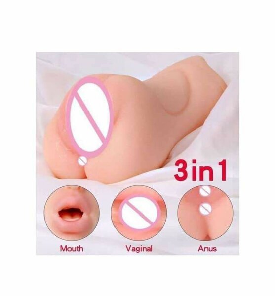 Masturbateur Réaliste 3 en 1