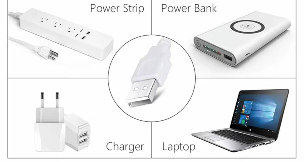 5 M Bande lumineuse LED USB flexible,capteur