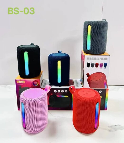 Enceinte Bluetooth LED Portable