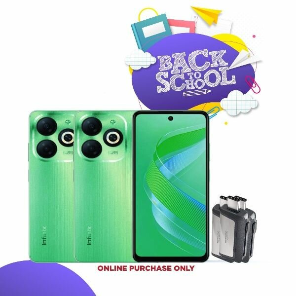Infinix Smart 8 64/2gb + Pendrive 64gb type c
