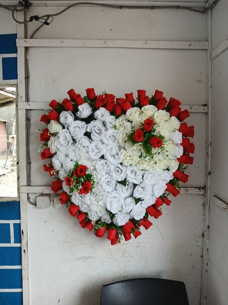 Couronnes de fleurs funéraires