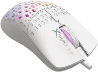 XTRIKE ME GM209W RGB Gaming Mouse - Optical Sensor 8,000 DPI - Lightweight Only 65G (White)