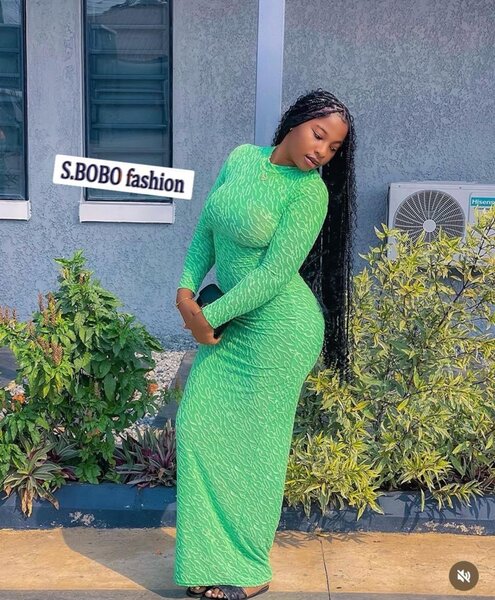 Robe Longue Chic Verte