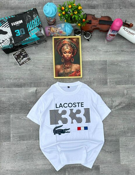 T-shirt Lacoste blanche 8RI