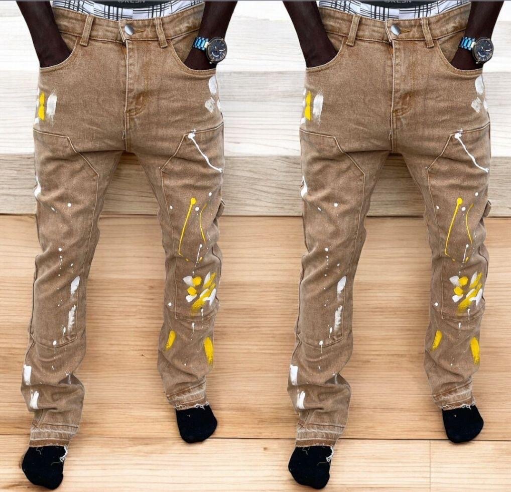 Jeans artistiques tendance