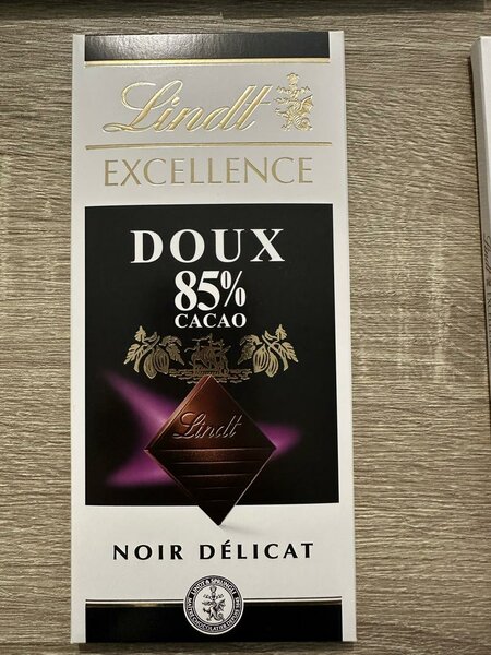 Chocolat Noir Lindt 85% Cacao