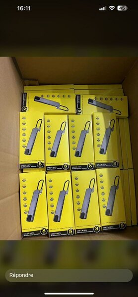 MULTIE-PORT  ENTRE USB OU TYPE C