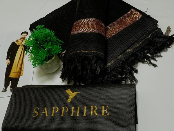 Men's Wool Shawl 1pc