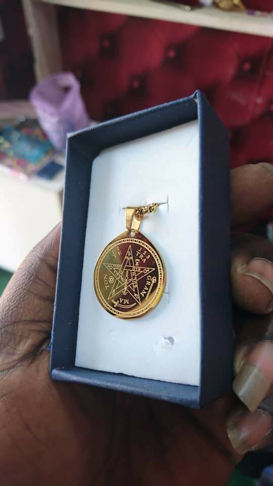 Tetragrammaton Protection and Favor Pendant