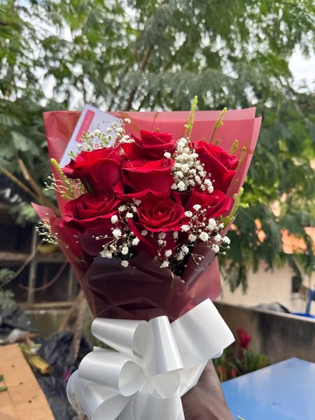 Bouquet de Roses Rouges