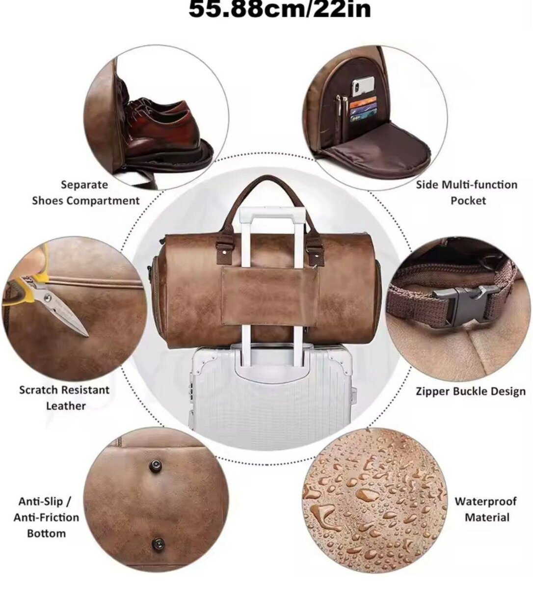 Quality Leather Traveling Bags