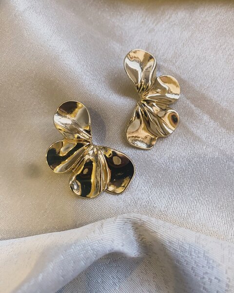 Earrings and necklaces