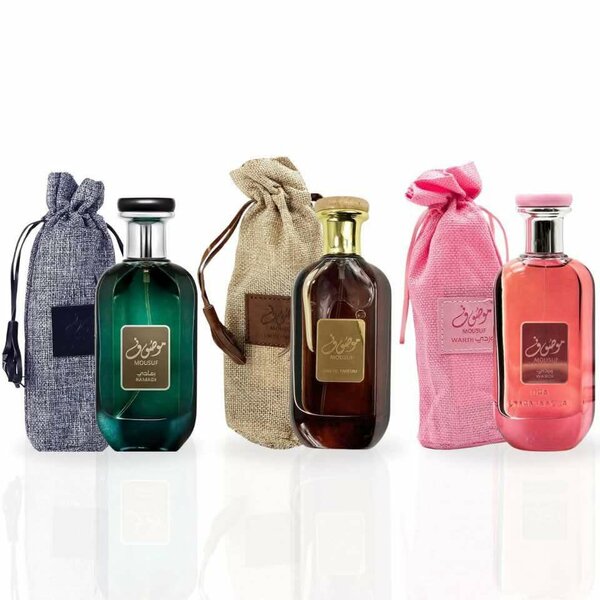 Parfum élégant en flacons