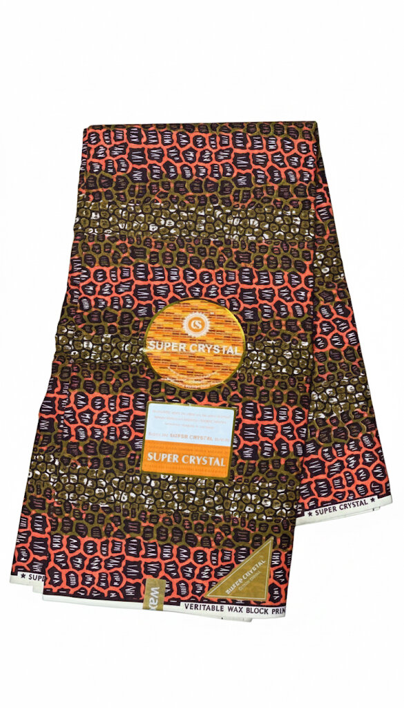 Pagne Cire Africain Coloré