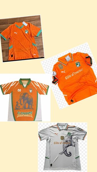 Maillot de Football Côte d'Ivoire