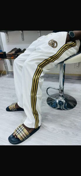 Pantalons de jogging à rayures