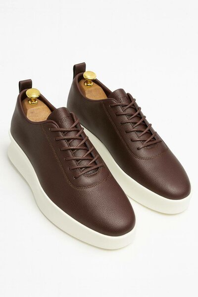 Sneakers en cuir élégantes