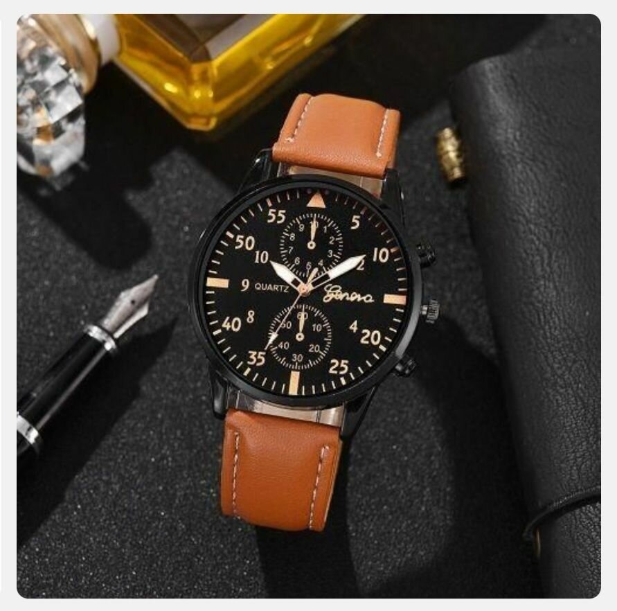 Montre Quartz Homme Élégante
