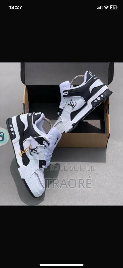 Air lui Vuitton blanc noir