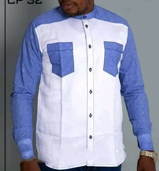 chemise élenche blanche homme