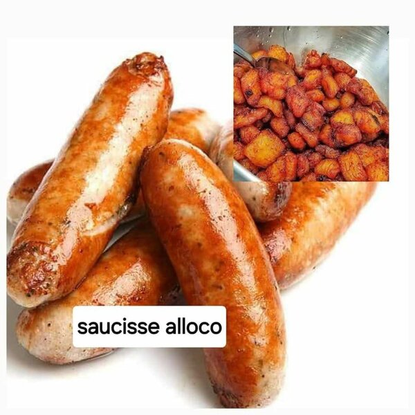 Saucisses et Alloco Délicieux