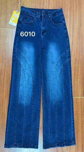 Jean évasé tendance femme