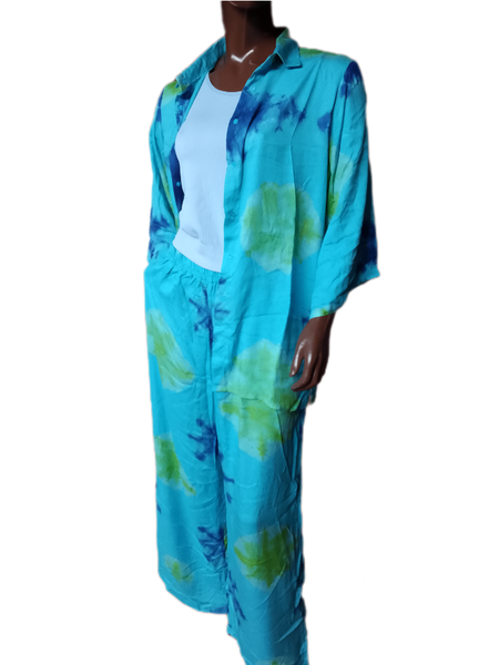Ensemble détente tie-dye