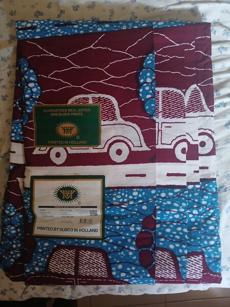 Tissu Wax Hollandais Vivid