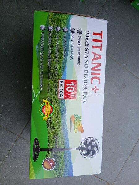 petit ventilateur Titanic