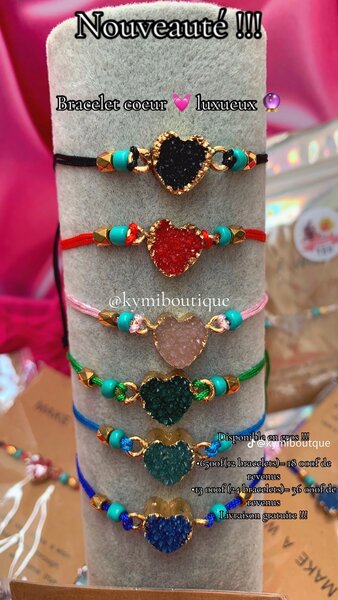 Bracelet Cœur Luxueux