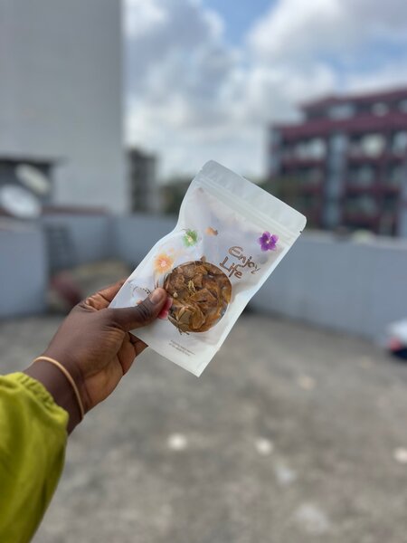 Chips de mangue séchée