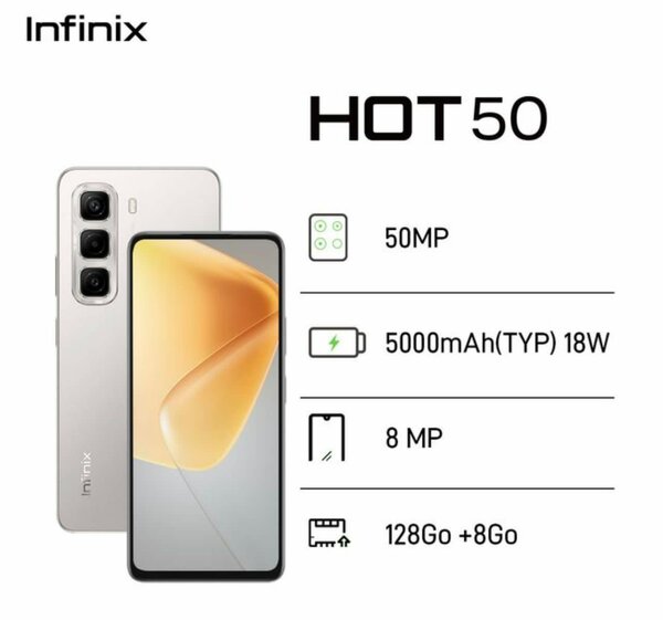 INFINIX HOT50 (128+8)