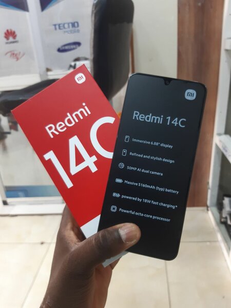 REDMI 14C 256GO/8GO DE RAM 2SIM 4G NEUF