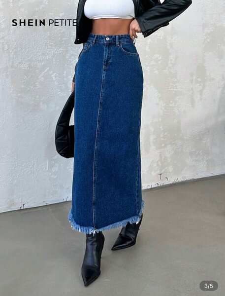 Jupe Longue en Jean Décontractée