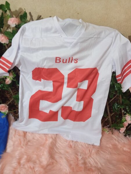 Maillot Sport Blanc Bulls 23