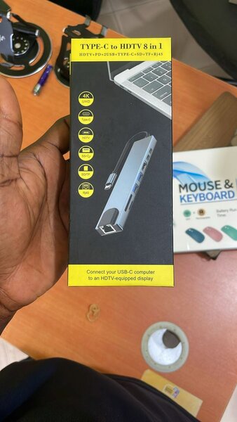 Type C to HDTV 8 in 1