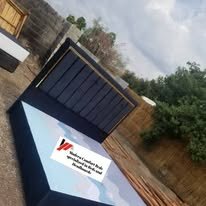 custom made bed with a high base