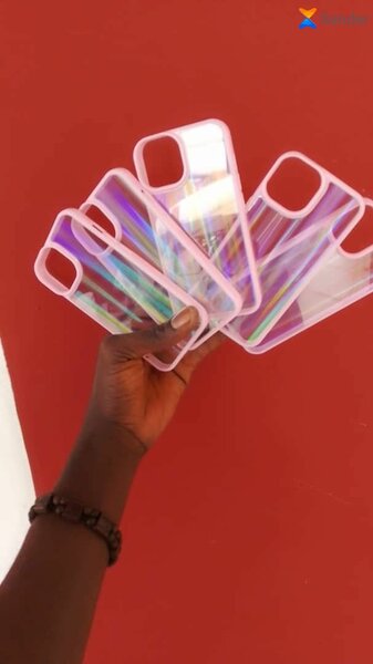 Coque irisée pour iPhone