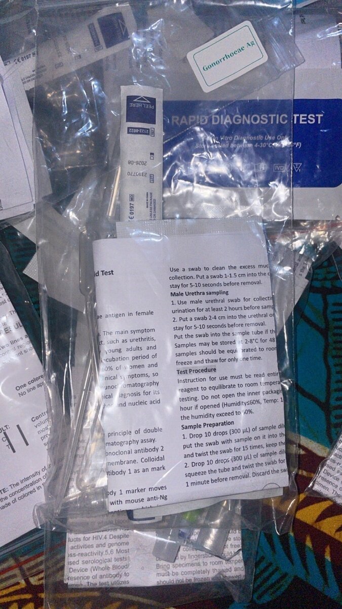 Gonorrhea Self Test Kit